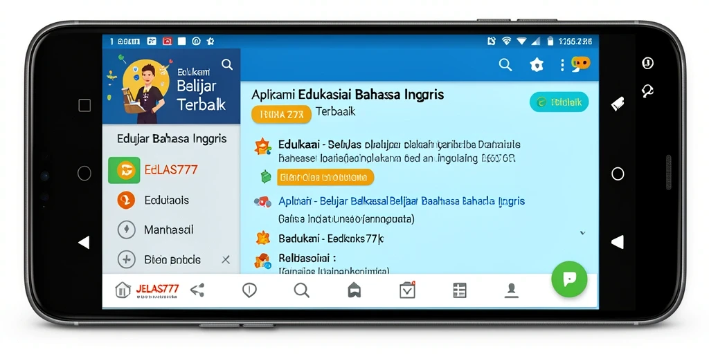 Tampilan antarmuka aplikasi JELAS777 yang menarik dan interaktif.