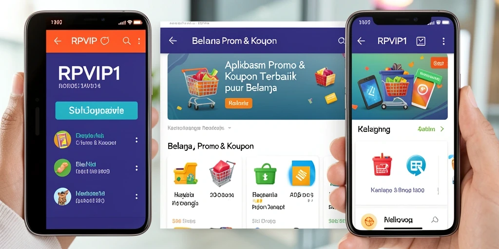 Tampilan antarmuka RPVIP1 yang menarik dan fungsional untuk promo & kupon.