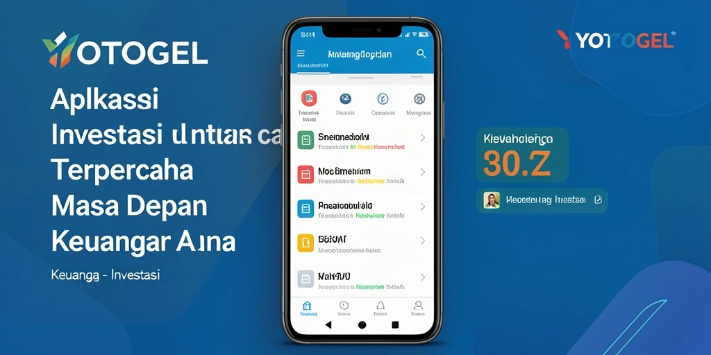 Antarmuka YOTOGEL yang user-friendly untuk kemudahan investasi.
