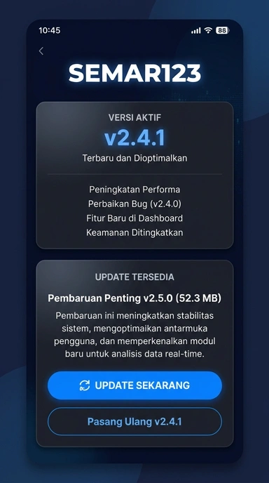 Riwayat Versi semar123 untuk Pengguna Android